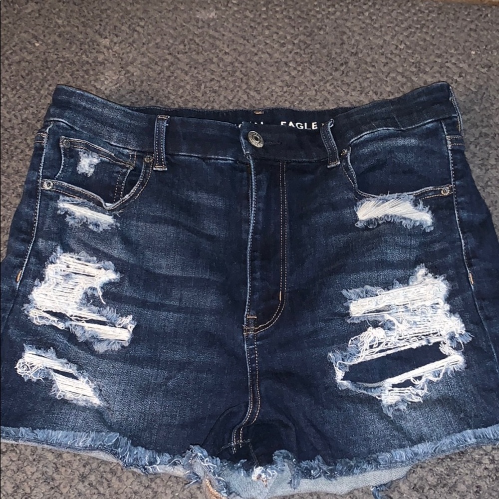 AE DENIM SHORTS SIZE 14